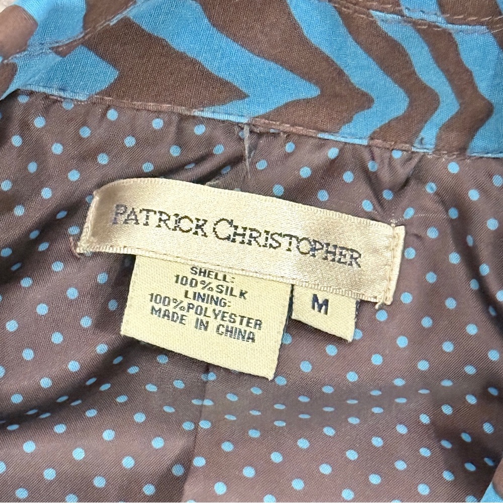 Patrick Christopher Medium Silk Jacket - image 8